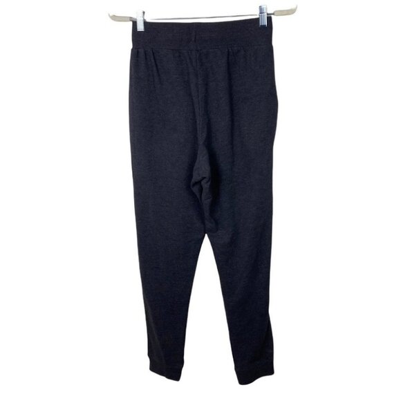 Asics Fleece Jogger Track Pants Size Small Heathered Steel Grey Warm Up Lounge S - Picture 5 of 13